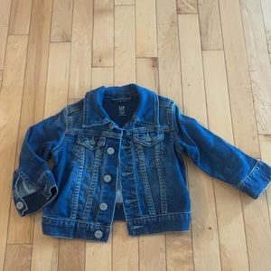 EUC Gap kids denim jacket 12-18 months
